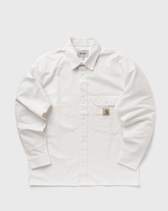 Carhartt WIP Reno Shirt Jac - Off White Garment Dyed - M - Men