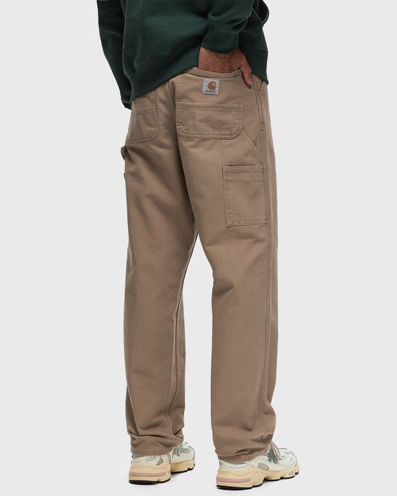 Carhartt WIP Single Knee Pant - Drill | Park (garment dyed