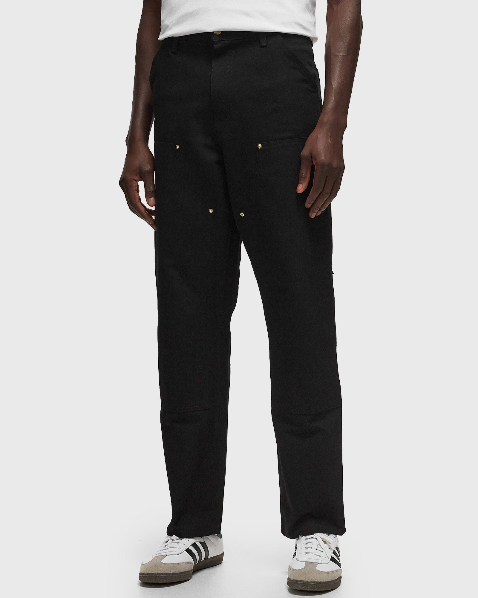 パンツ Carhartt WIP DOUBLE KNEE PANT 30/32BLACK Carhartt WIP - Double Knee Pant in Black – gravitypope