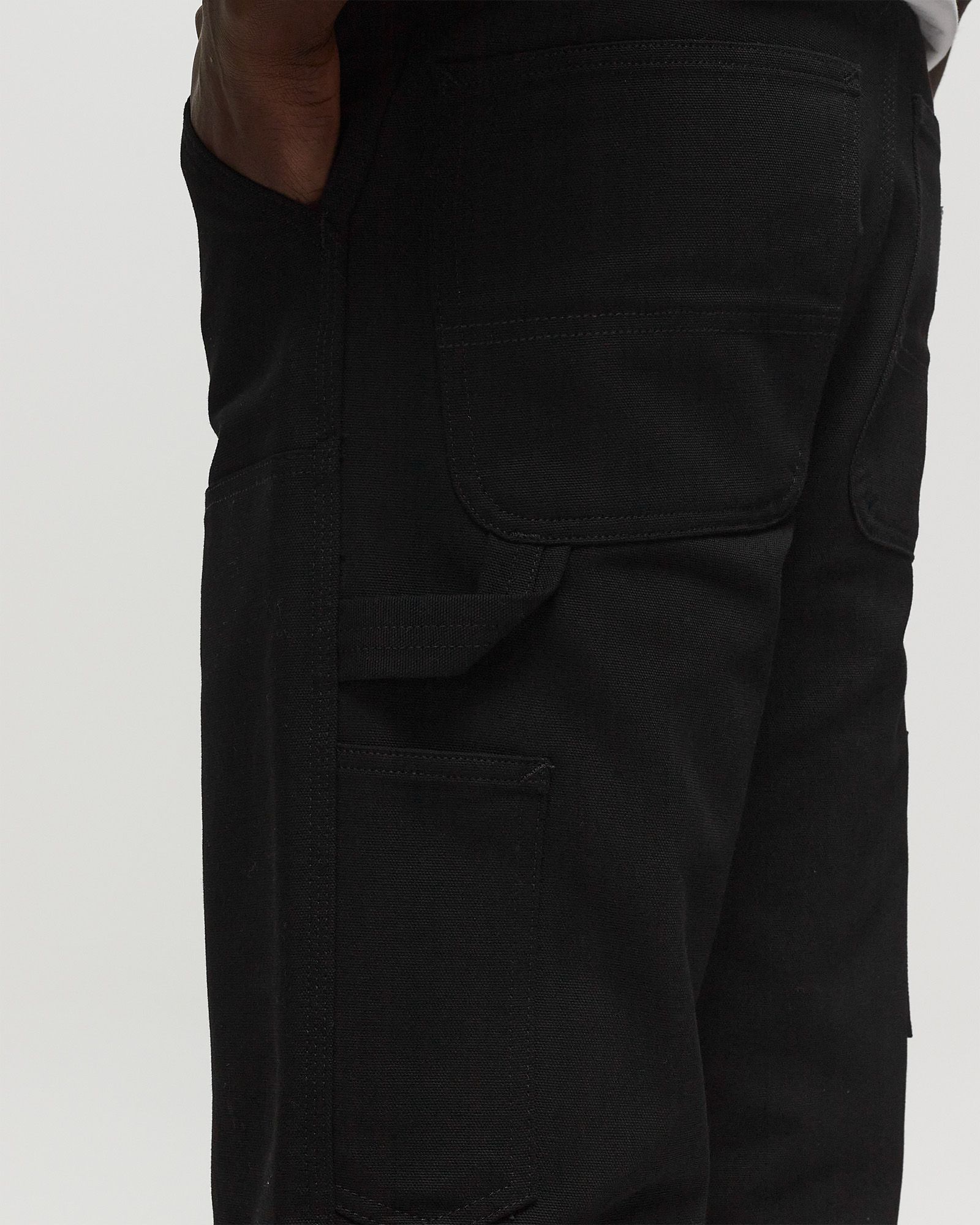 Carhartt WIP Double Knee Pant Black | BSTN Store