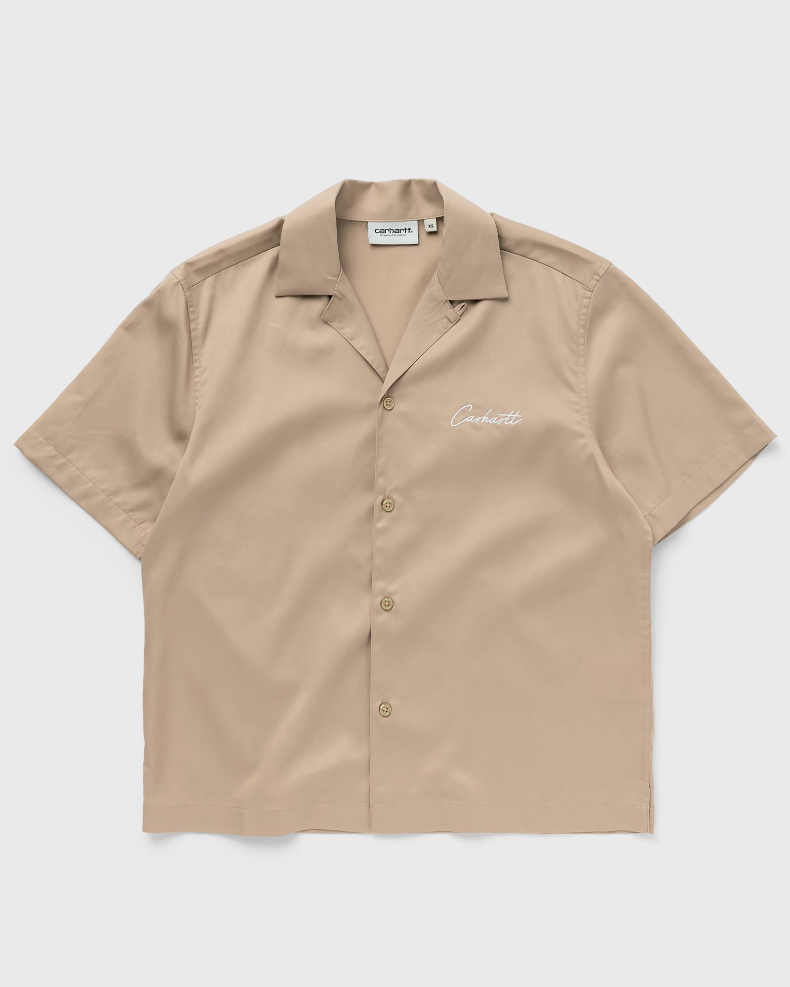 Carhartt WIP WMNS S/S Delray Shirt Beige | BSTN Store