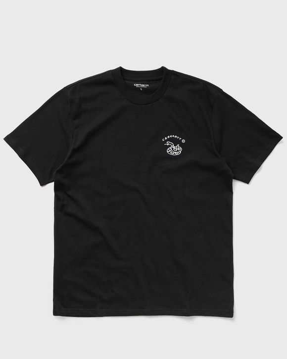【関税&送料込】Carhartt Wip T-Shirt With Logo Carhartt WIP New Frontier T-Shirt Black | BSTN Store