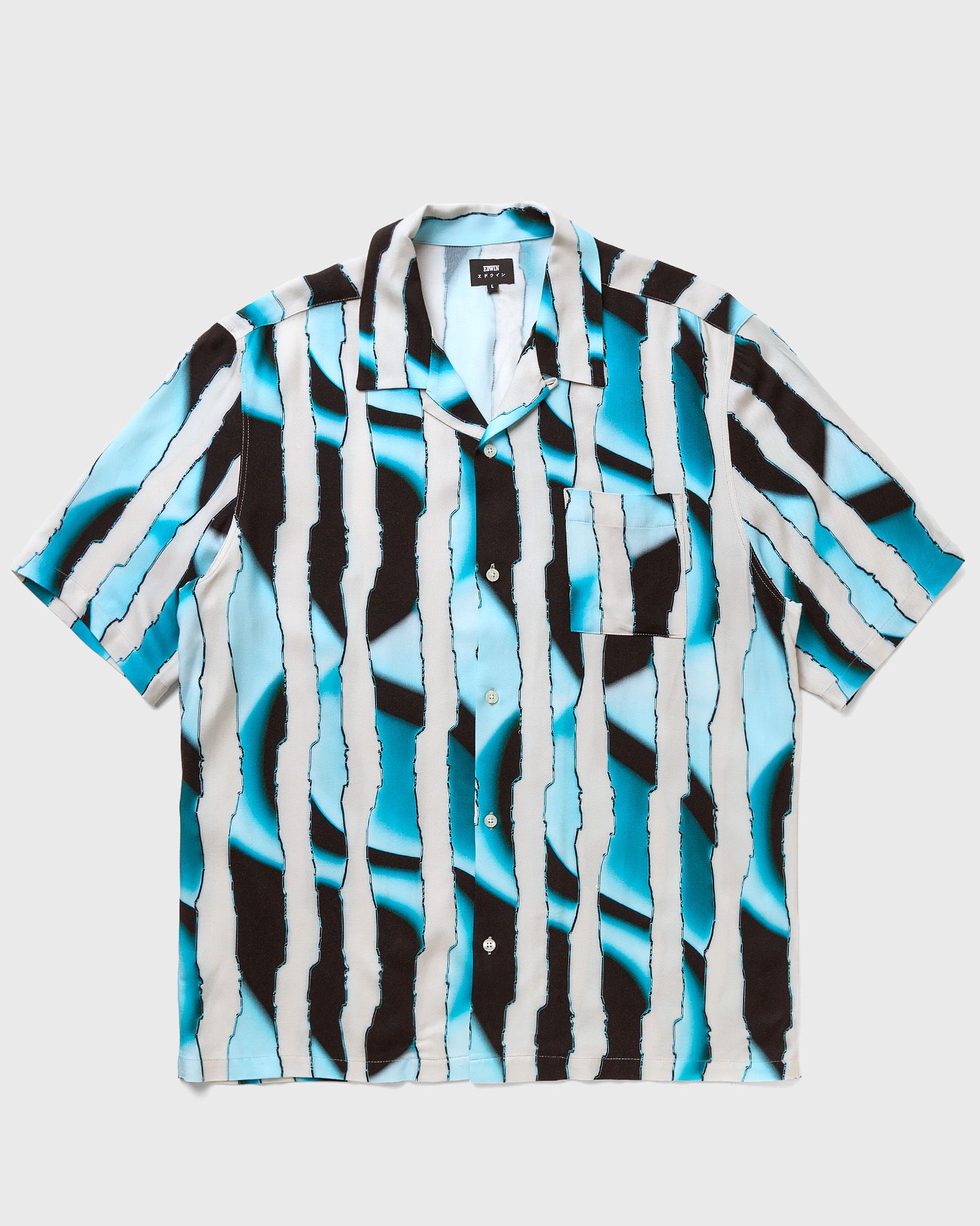 Multidimensional Stripes Shirt Shortsleeve