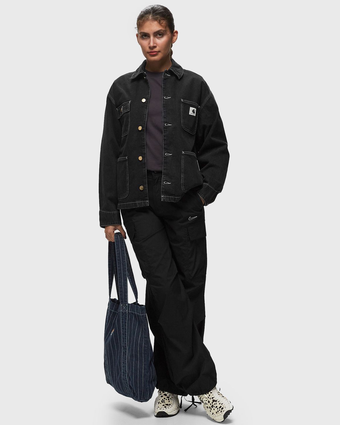 Carhartt WIP WMNS OG Michigan Coat Black | BSTN Store