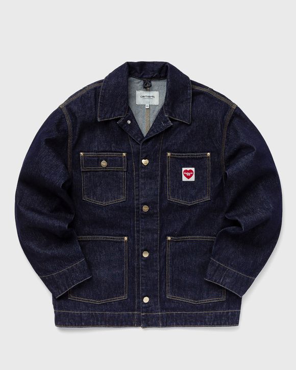 Carhartt heritage denim chore on sale coat