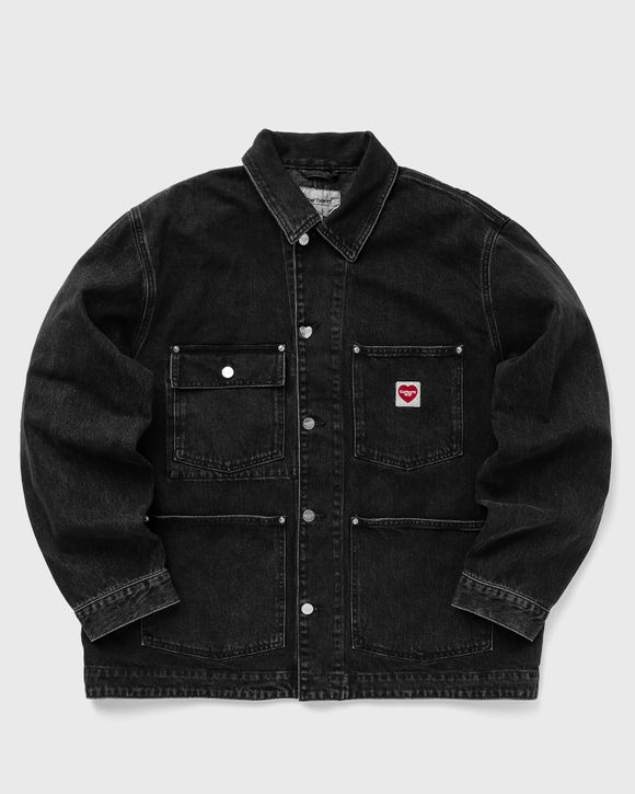 Carhartt WIP Nash Jacket Black - Black stone washed