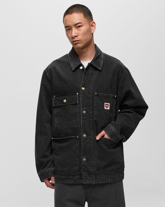 Carhartt WIP Nash Jacket Black - Black stone washed