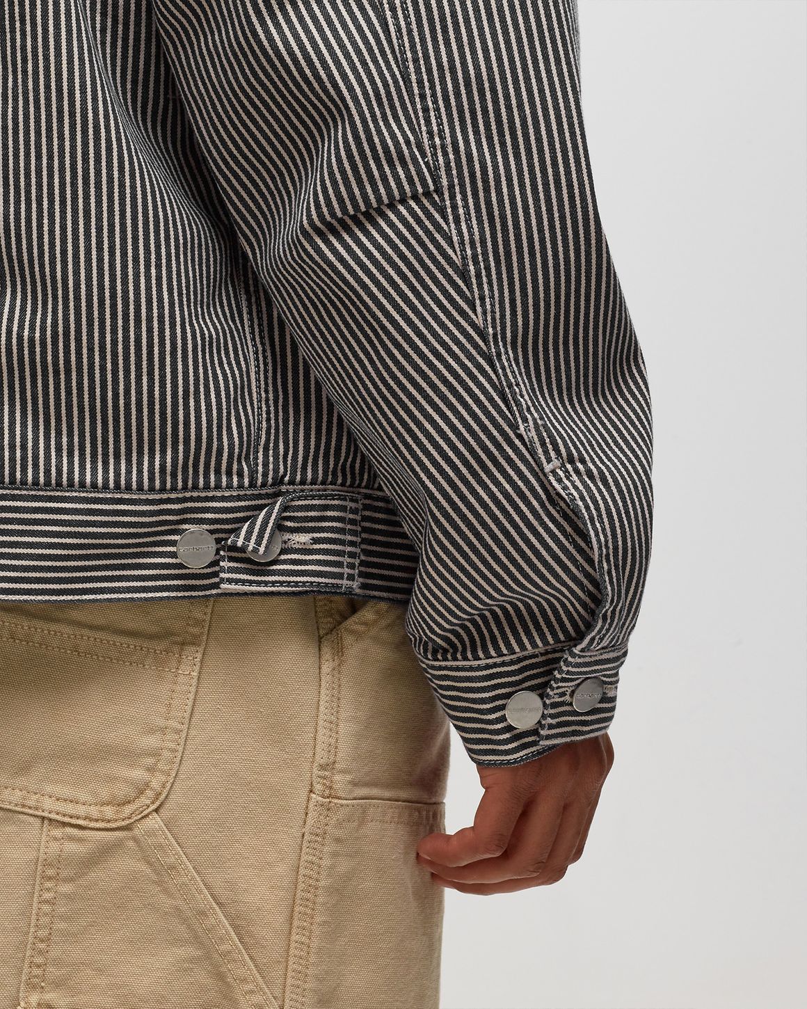 Carhartt WIP Terrell Striped Cotton Short | Blue | FARFETCH