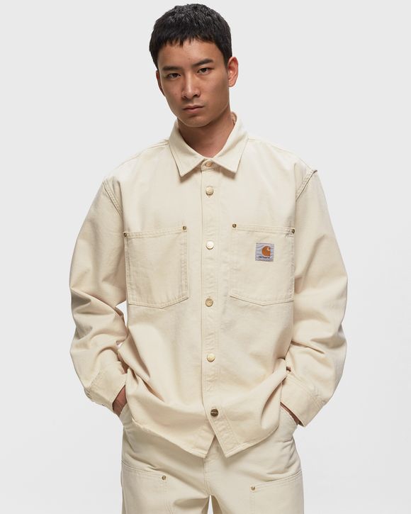 carhartt wip derby shirt jacket カーハート Carhartt WIP Derby Shirt Jacket Beige | BSTN Store