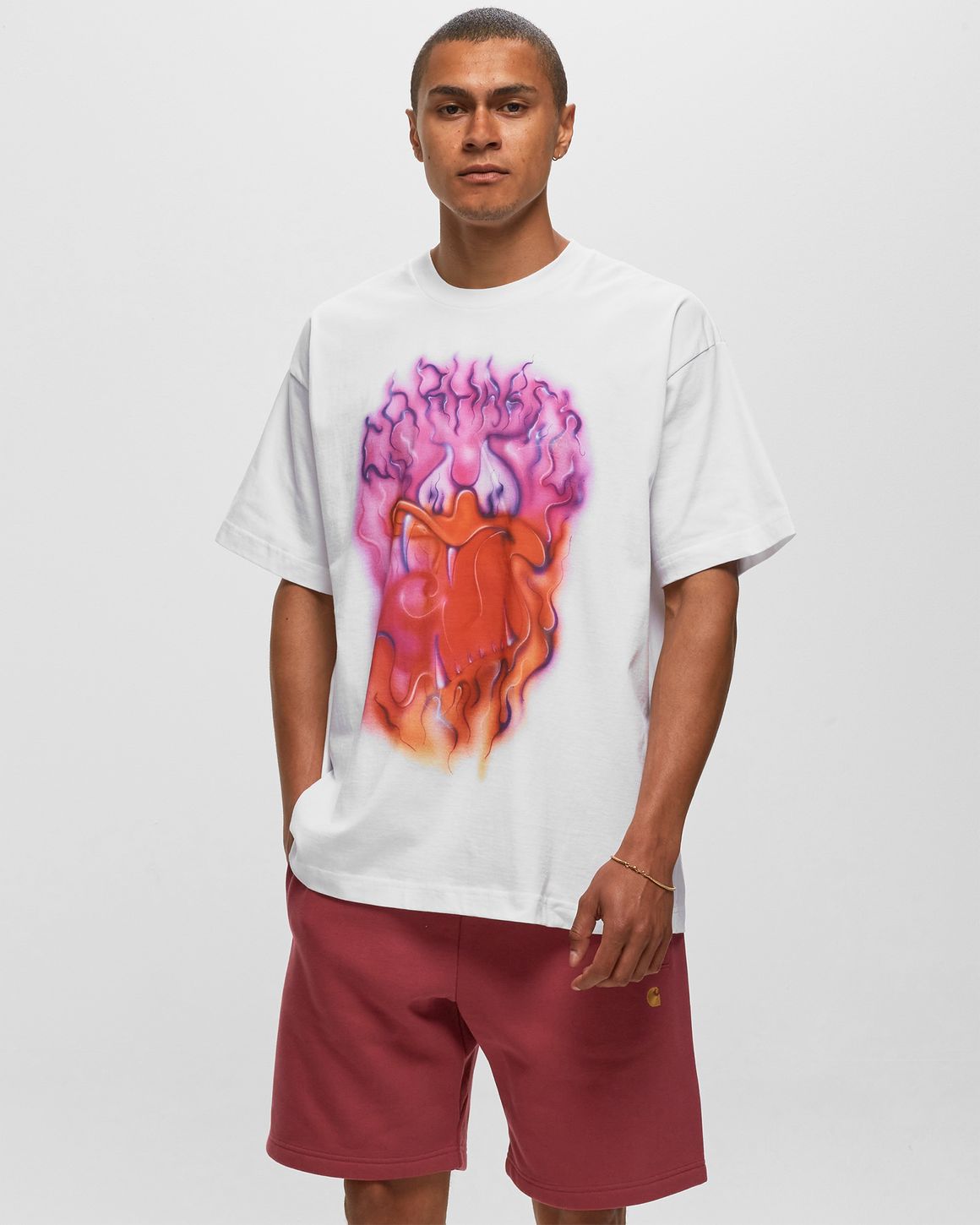 Carhartt WIP Tシャツ Babybrush Duck T-Shirt I032124-89XX Carhartt WIP Babybrush Duck T-shirt / White – Livestock