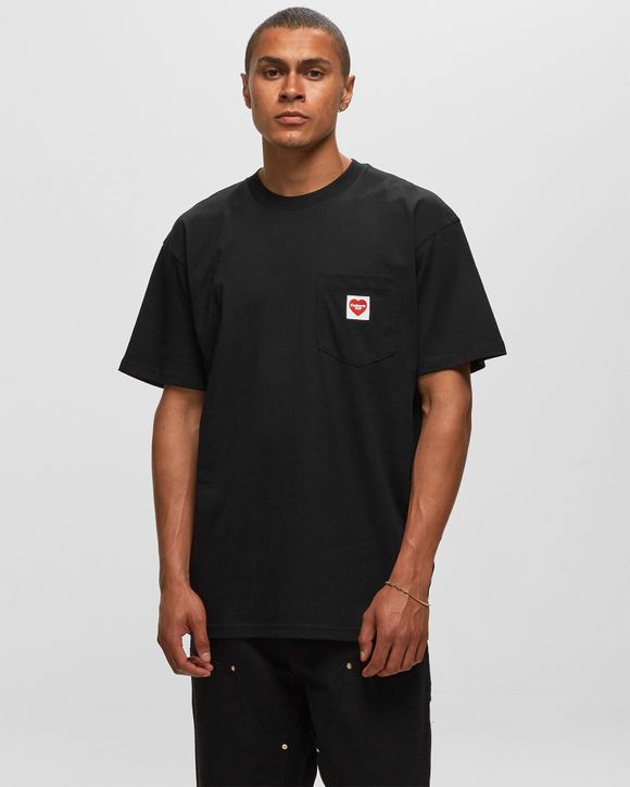 Carhartt WIP S/S Pocket Heart Tee Grey - black