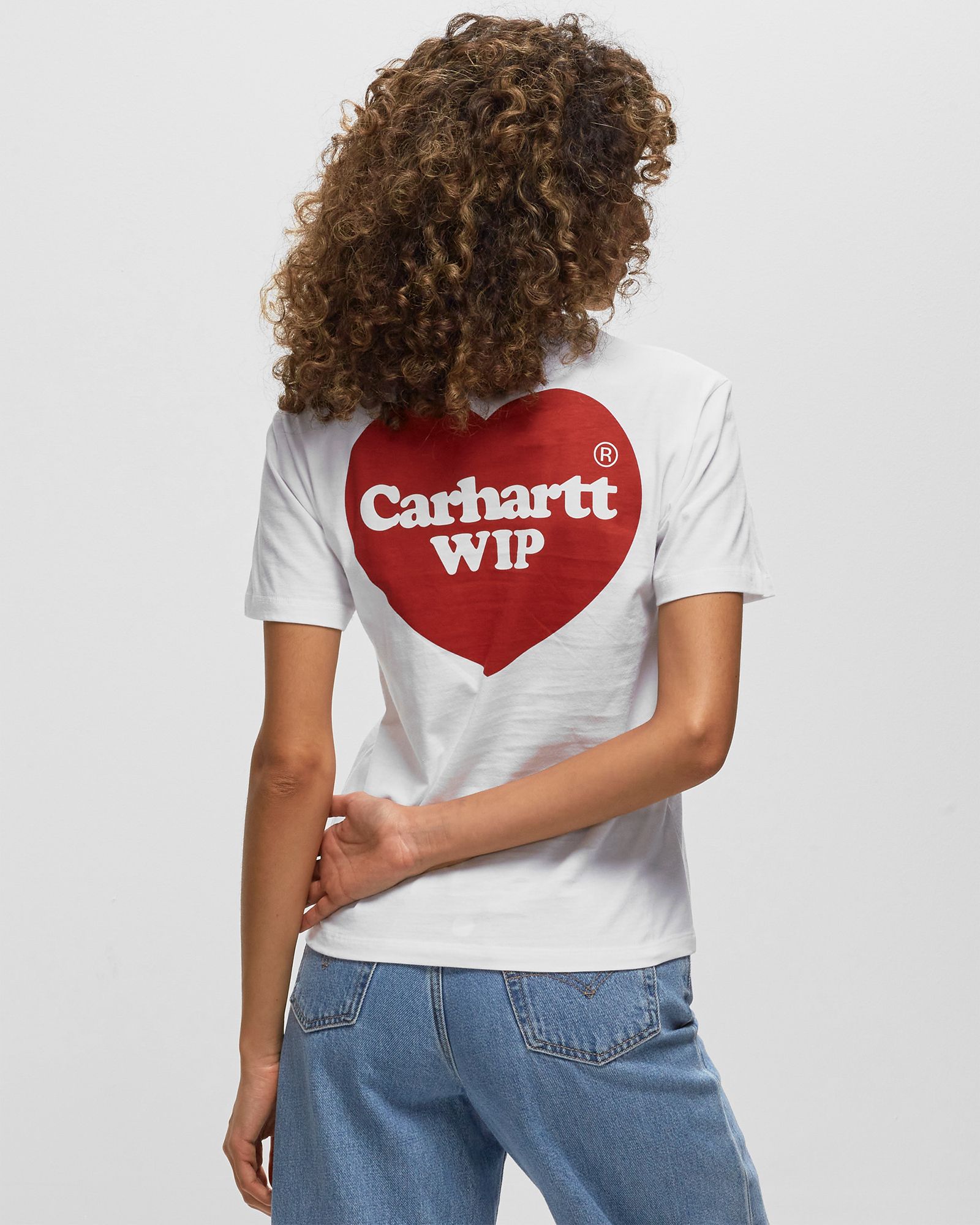 Carhartt WIP WMNS S/S Double Heart Tee White | BSTN Store