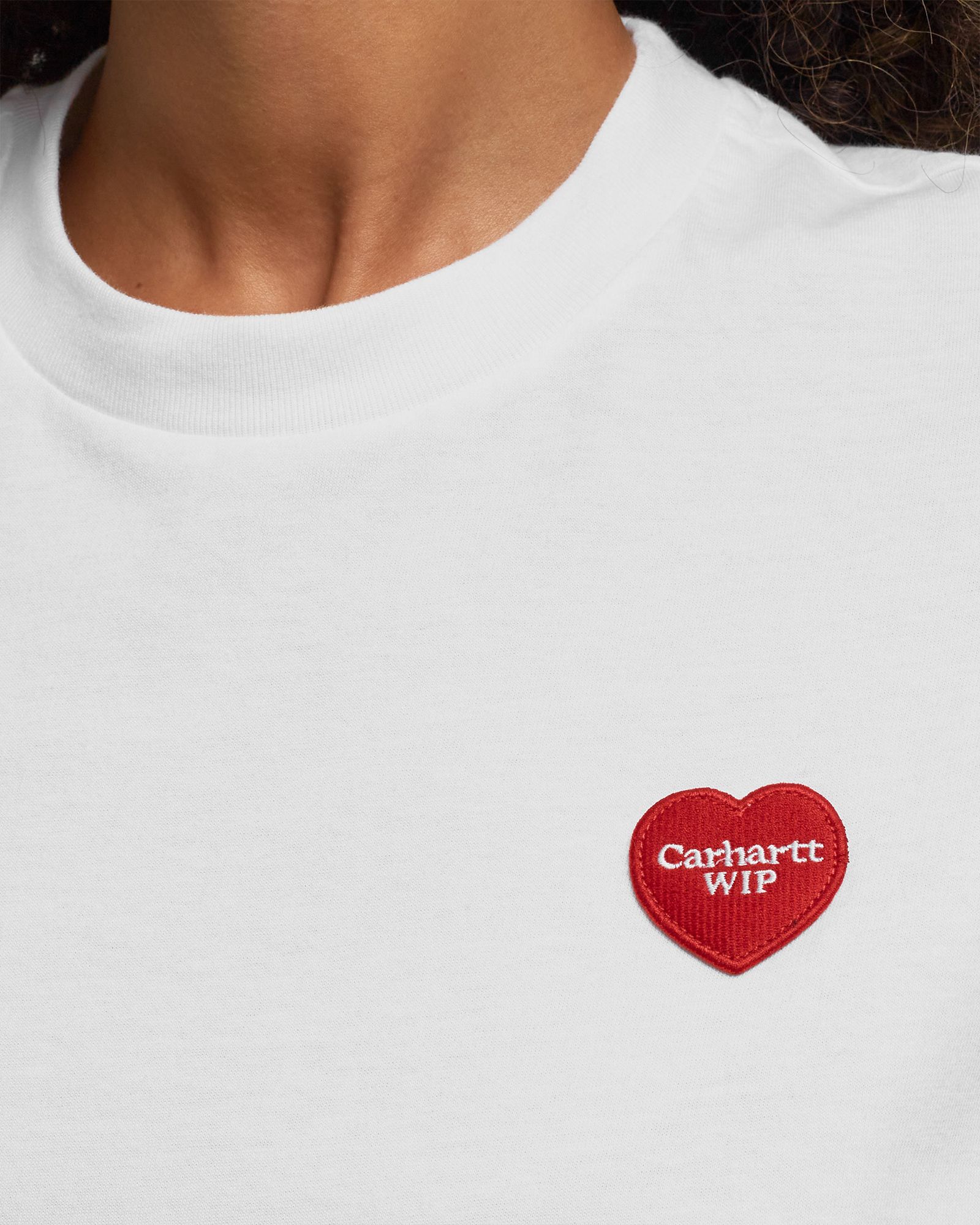 WMNS S/S Double Heart Tee