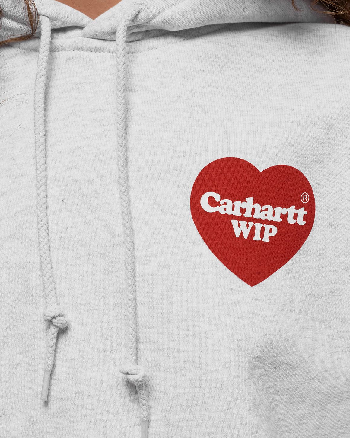 CARHARTT Hooded Heart フーディー ★ライトグレーXXL Carhartt Heart Patch Hoodie - Grey Heather | Flatspot