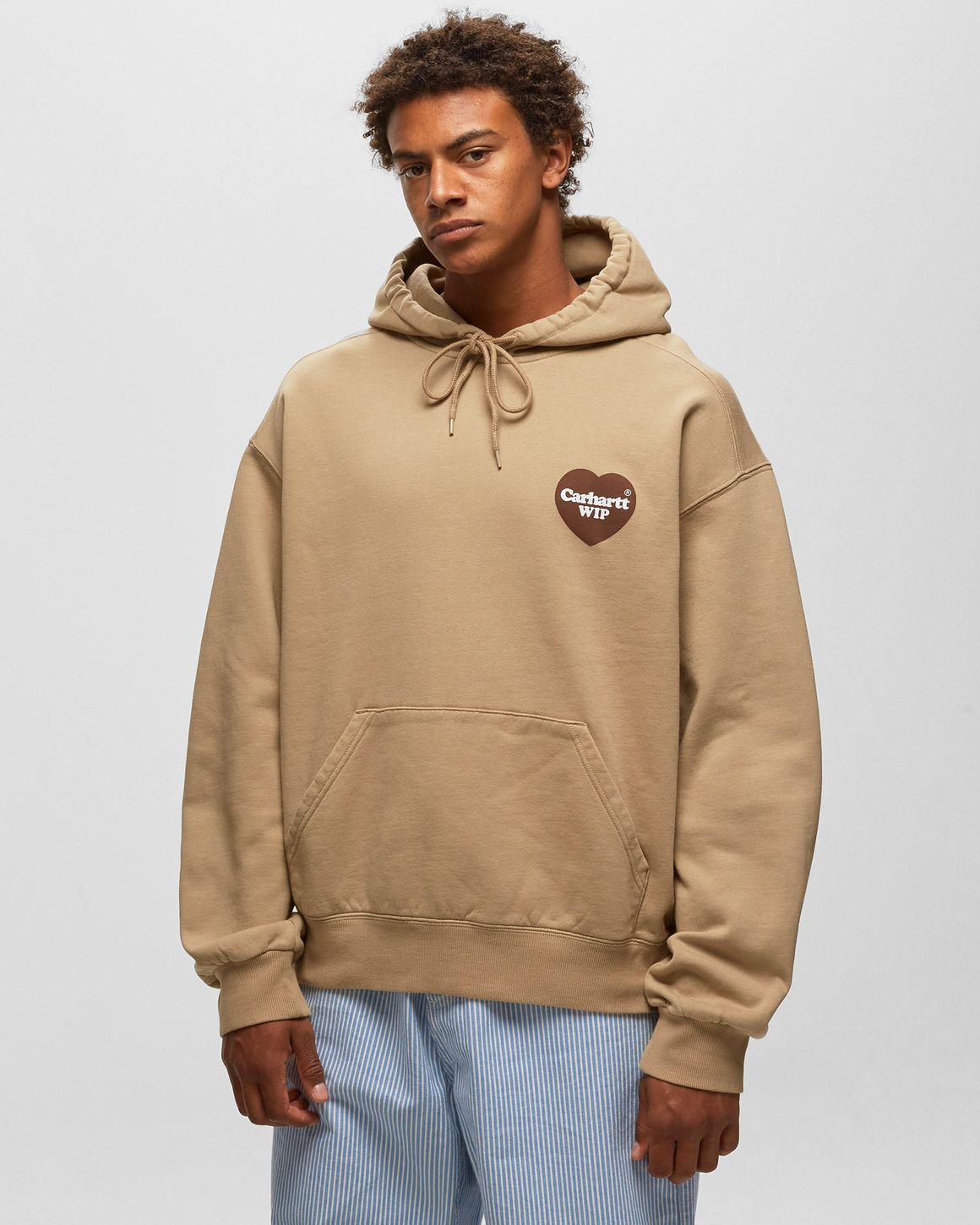 Carhartt WIP Hooded Heart Sweat Brown | BSTN Store