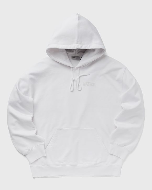 Carhartt WIP Hooded Babybrush Duck Sweat White | BSTN Store