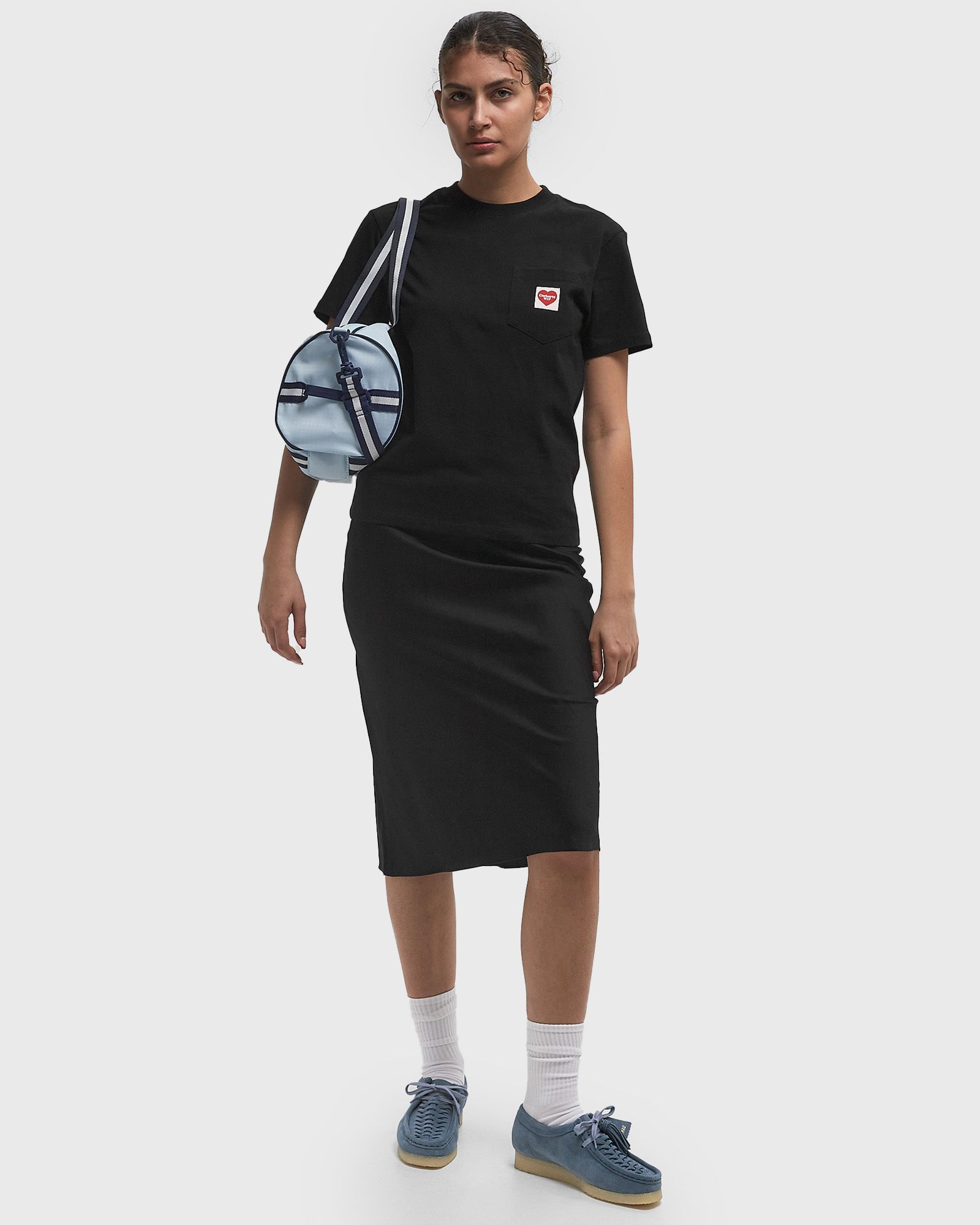 WMNS S/S Pocket Heart Tee