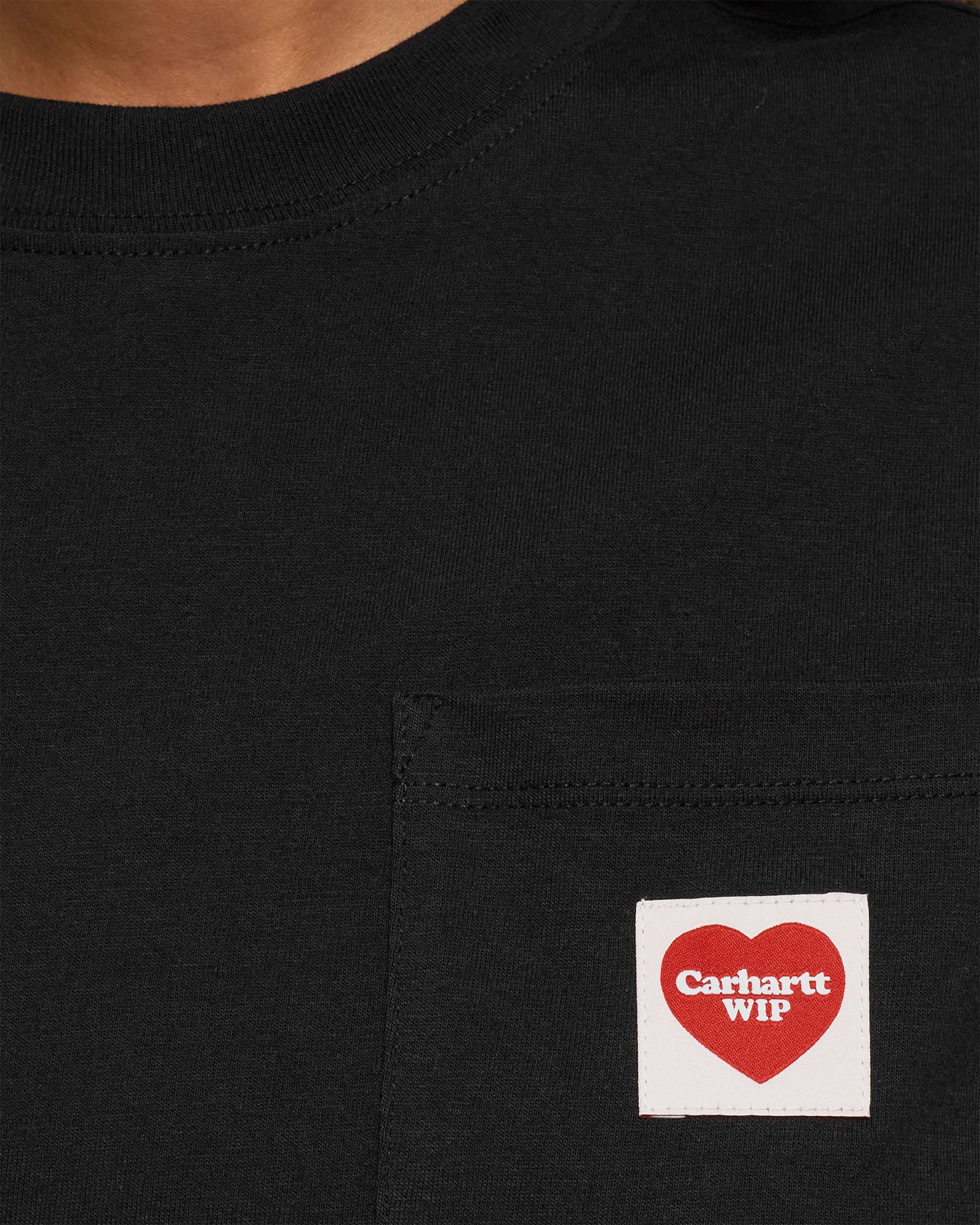 WMNS S/S Pocket Heart Tee
