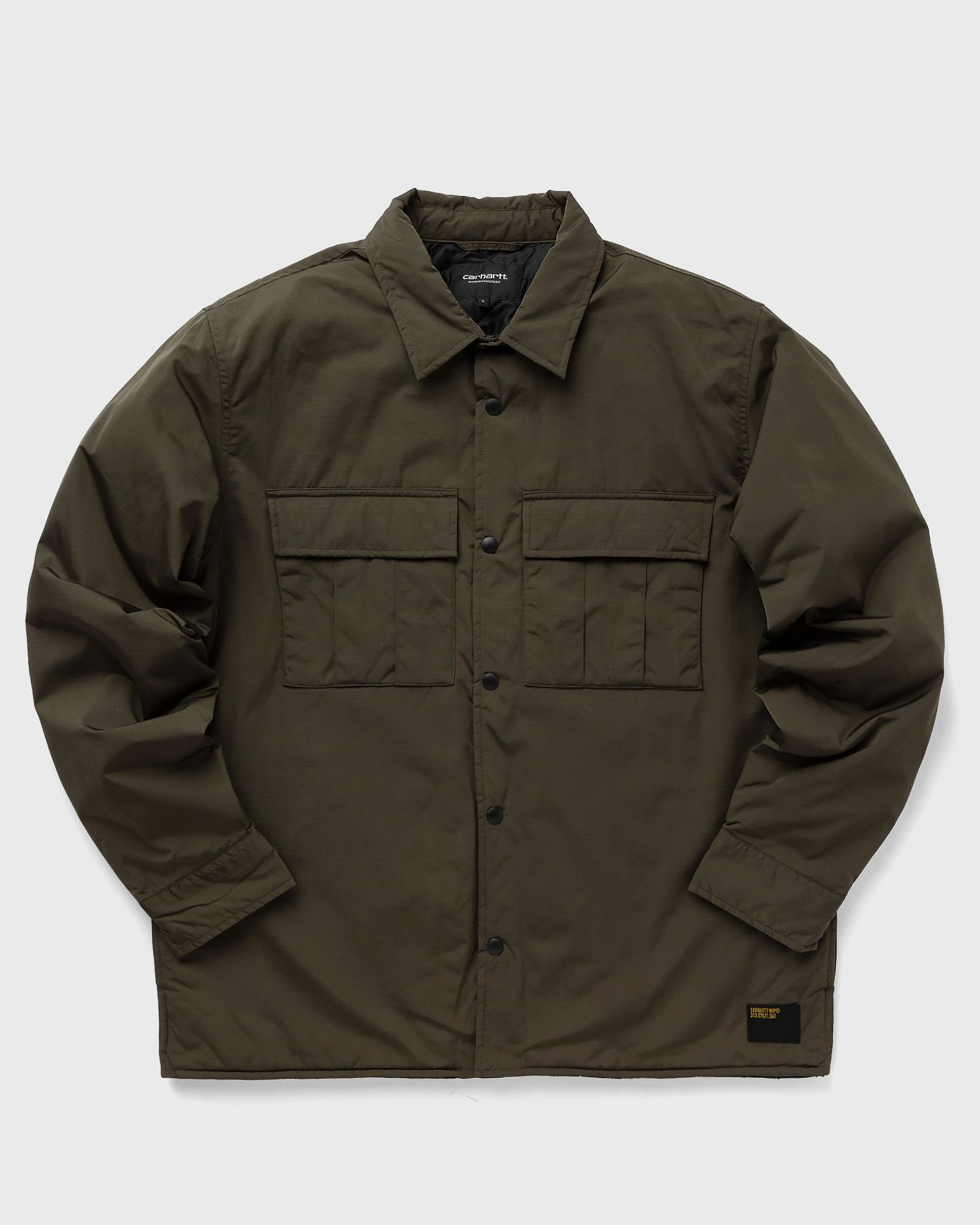 Carhartt WIP - fresno shirt jacket men overshirts green in größe:xl