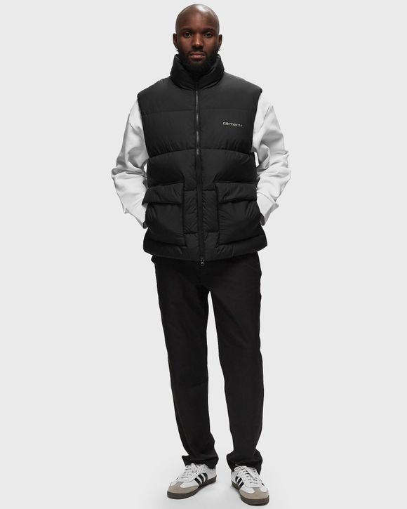 Carhartt WIP Springfield Vest Black - BLACK / BLACKSMITH