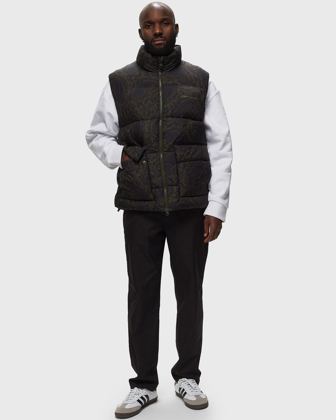[CARHARTT]★SPRINGFIELD VEST Carhartt WIP Springfield Vest Green Men Carhartt WIP