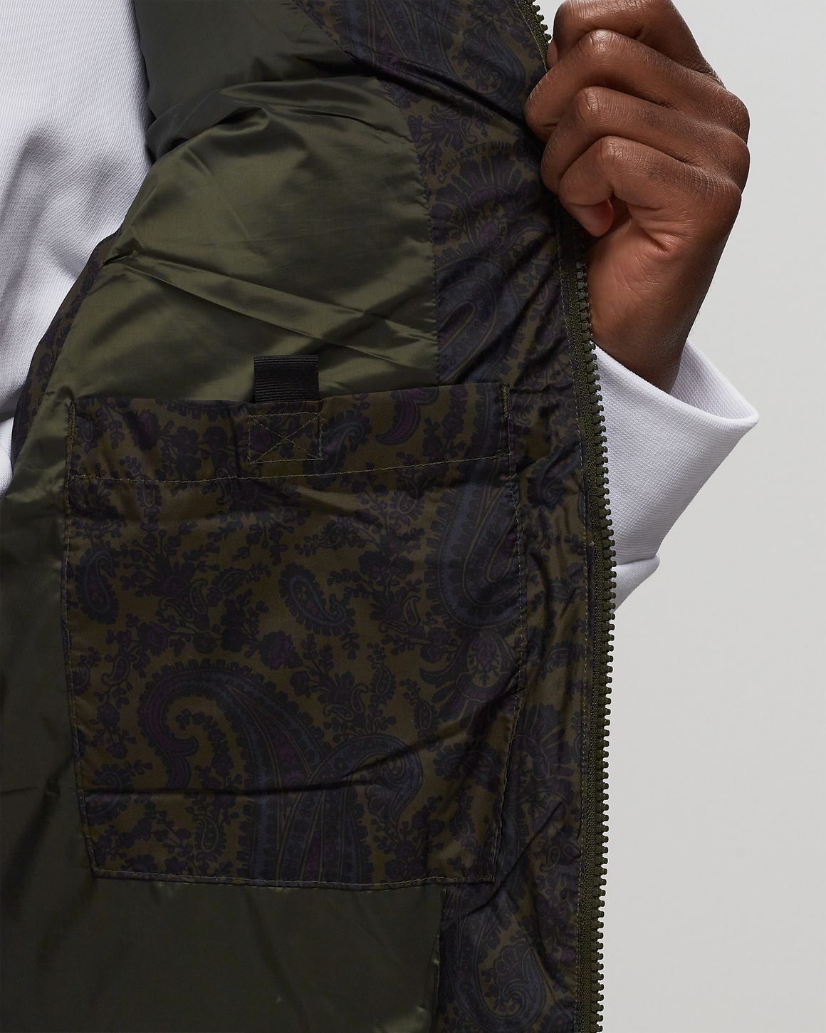 VEST ネイビー PAYTON Mサイズ carhartt