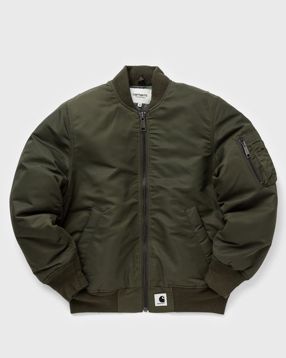 Green Carhartt WIP Olten Bomber Jacket, CANADA GOOSE MINDEN HOODED JACKET