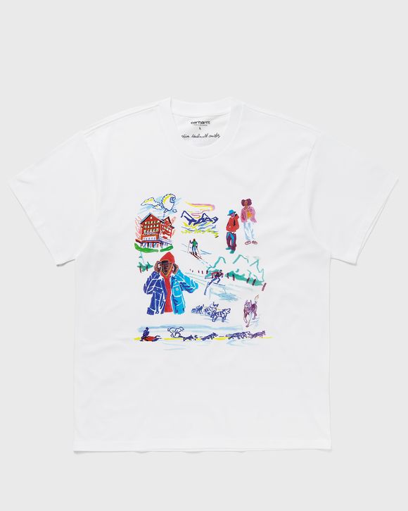Carhartt WIP S/S Ollie Mac Chalet Tee White BSTN Store