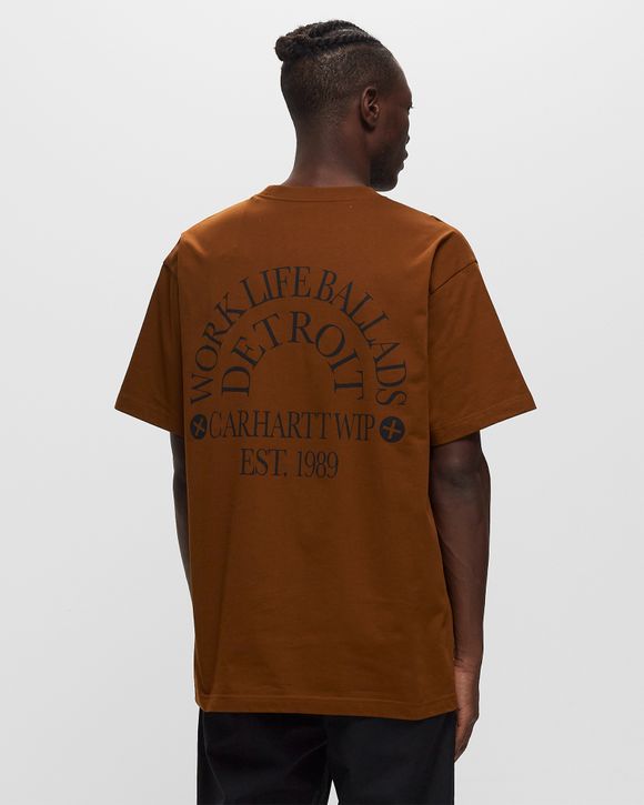 S/S Work Varsity Tee