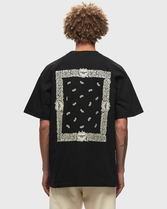 Carhartt WIP S/S Paisley Tee Black | BSTN Store