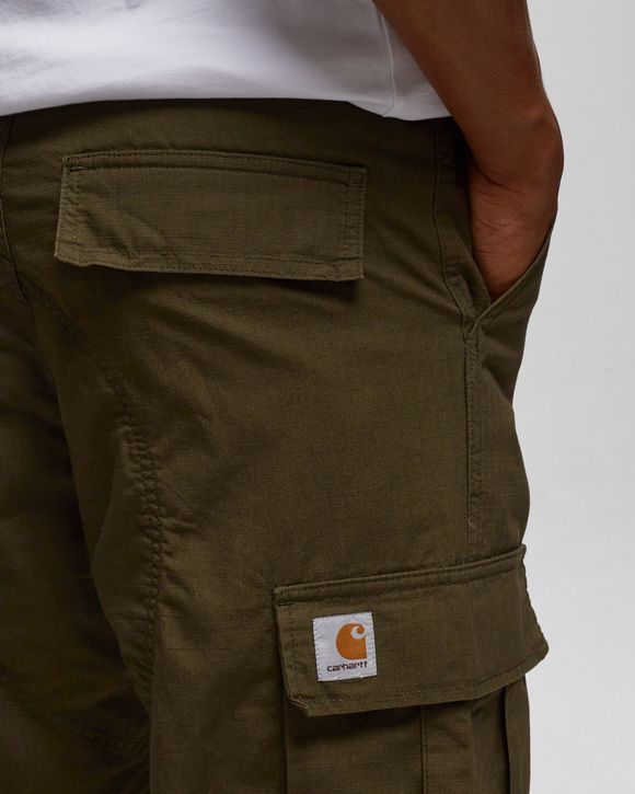 Carhartt WIP Regular Cargo Pant Green Cypress rinsed