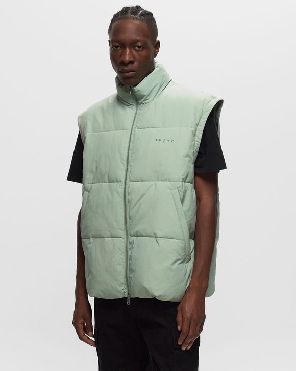 Puffer jacket removable outlet sleeves