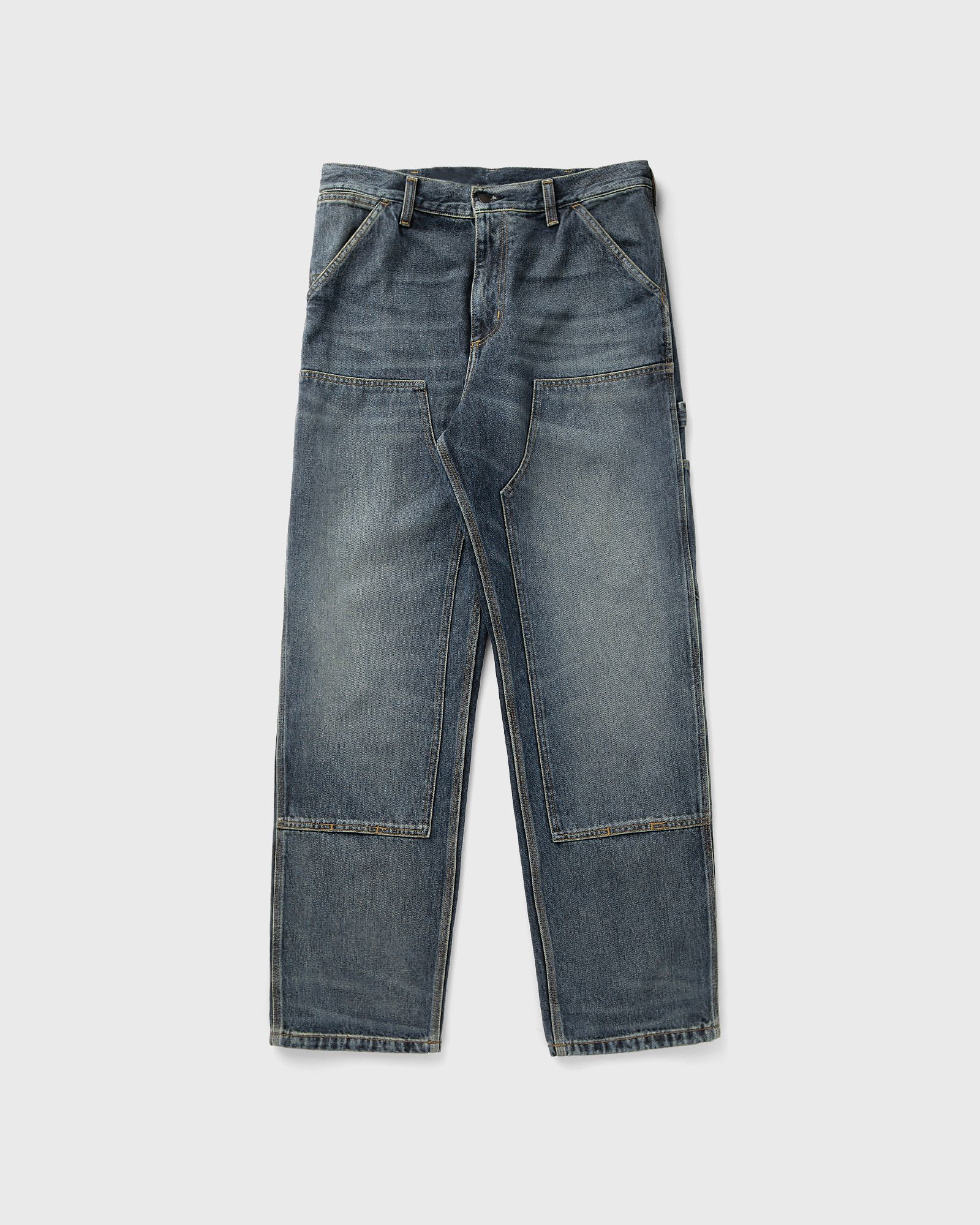 【CARHARTT】DOUBLE KNEE DENIM JEANS Carhartt WIP Double Knee Pant Blue | BSTN Store