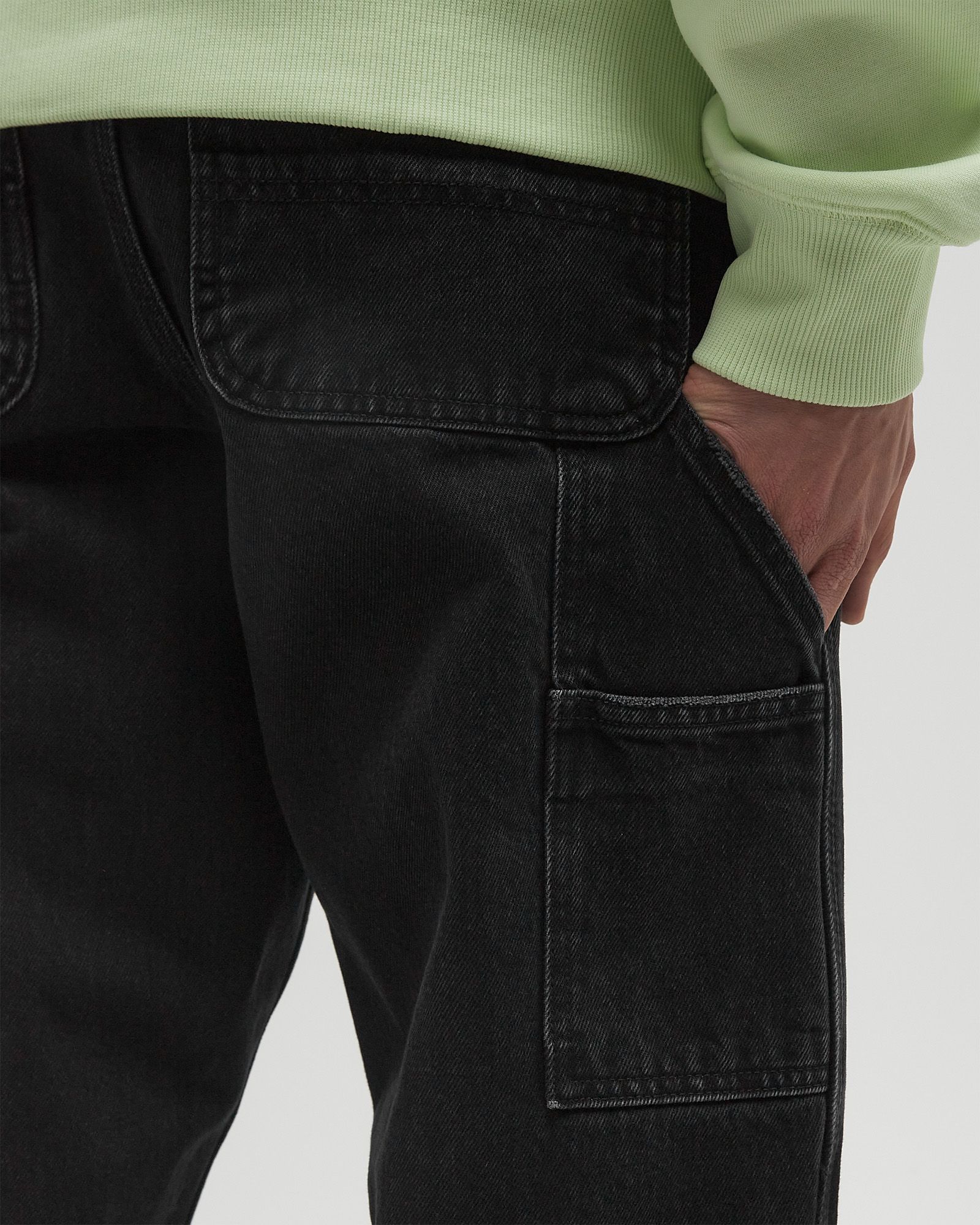 Carhartt ダブルニー \"MADE IN USA\" カーハート ダックパンツ ダブルニー ブラック アメリカ製
