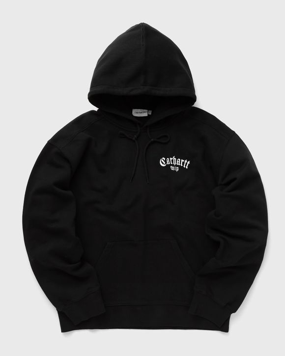 Carhartt WIP Hooded Onyx Script Sweat Black BSTN Store