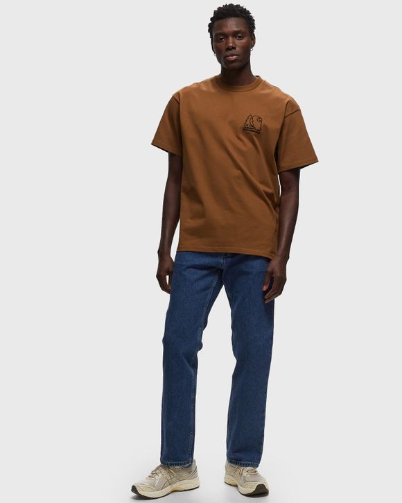 Carhartt WIP S/S Groundworks T-Shirt Brown | BSTN Store
