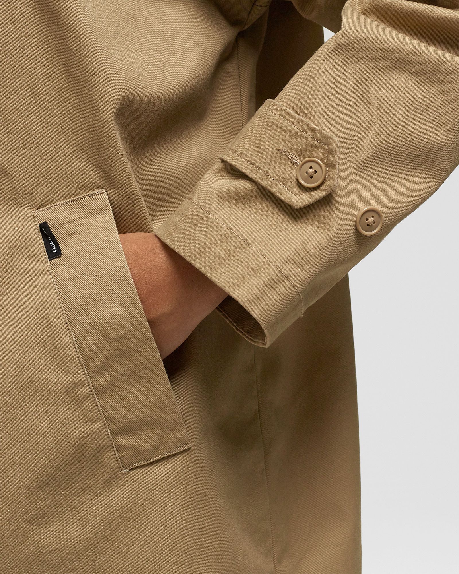 Carhartt WIP WMNS Newhaven Coat Beige | BSTN Store