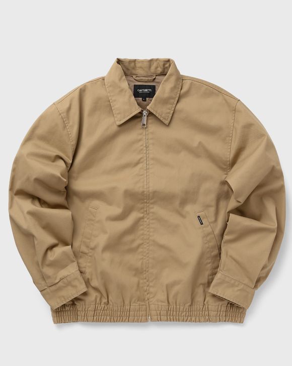 Carhartt WIP jacket men's beige color