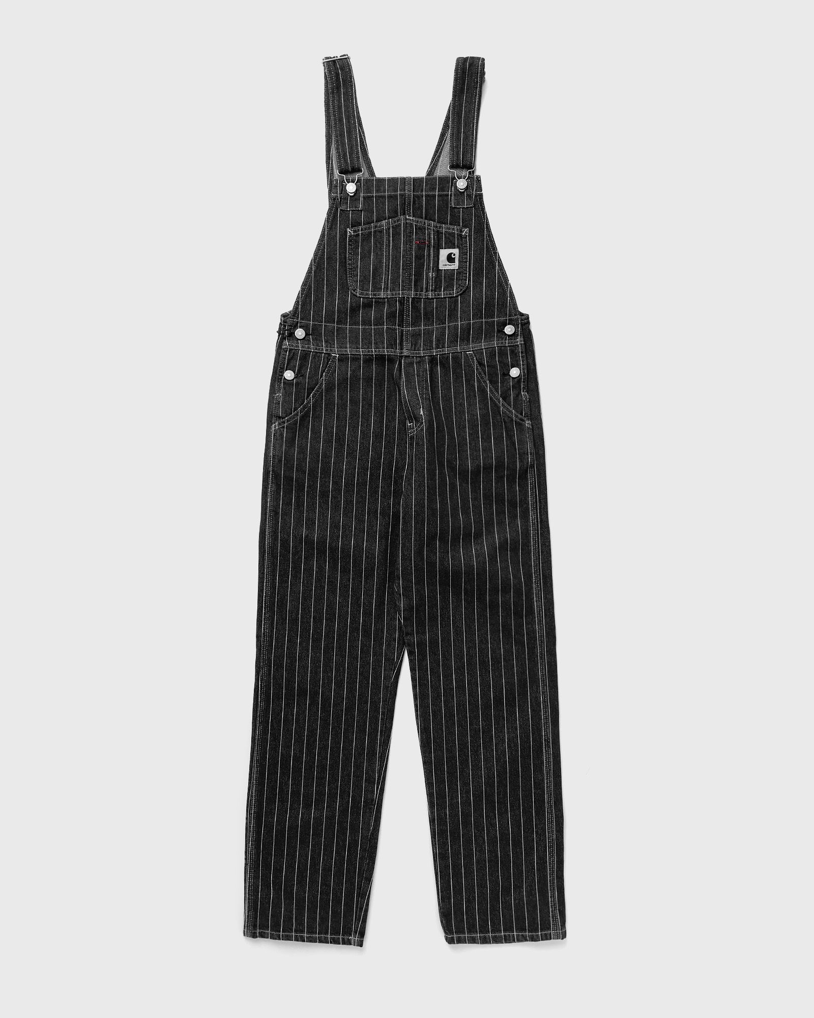 Carhartt WIP - wmns orlean bib overall straight women jeans black in größe:l