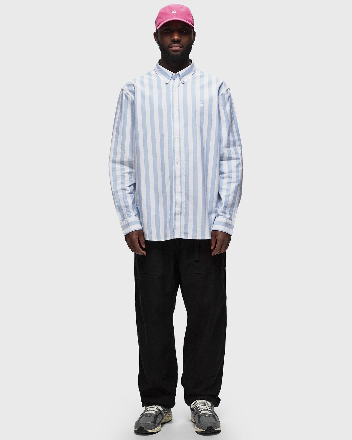 Carhartt Dillon Cardigan - Dillon Stripe / Dollar Green