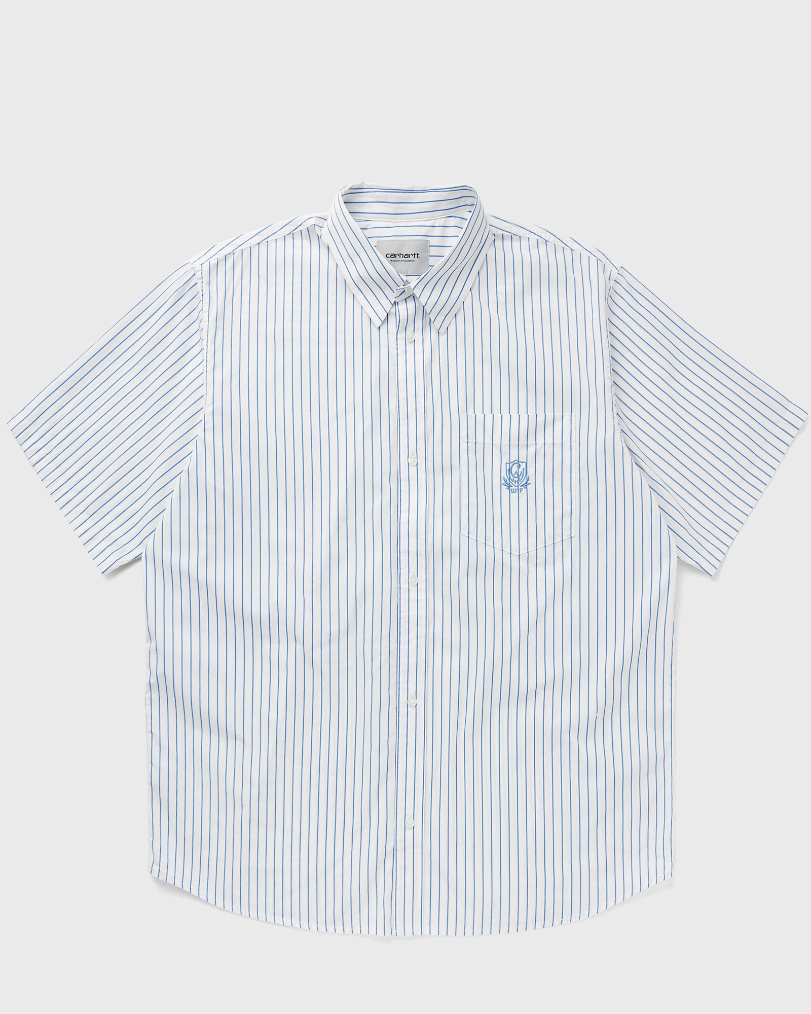 Carhartt WIP - s/s linus shirt men shortsleeves white in größe:xl