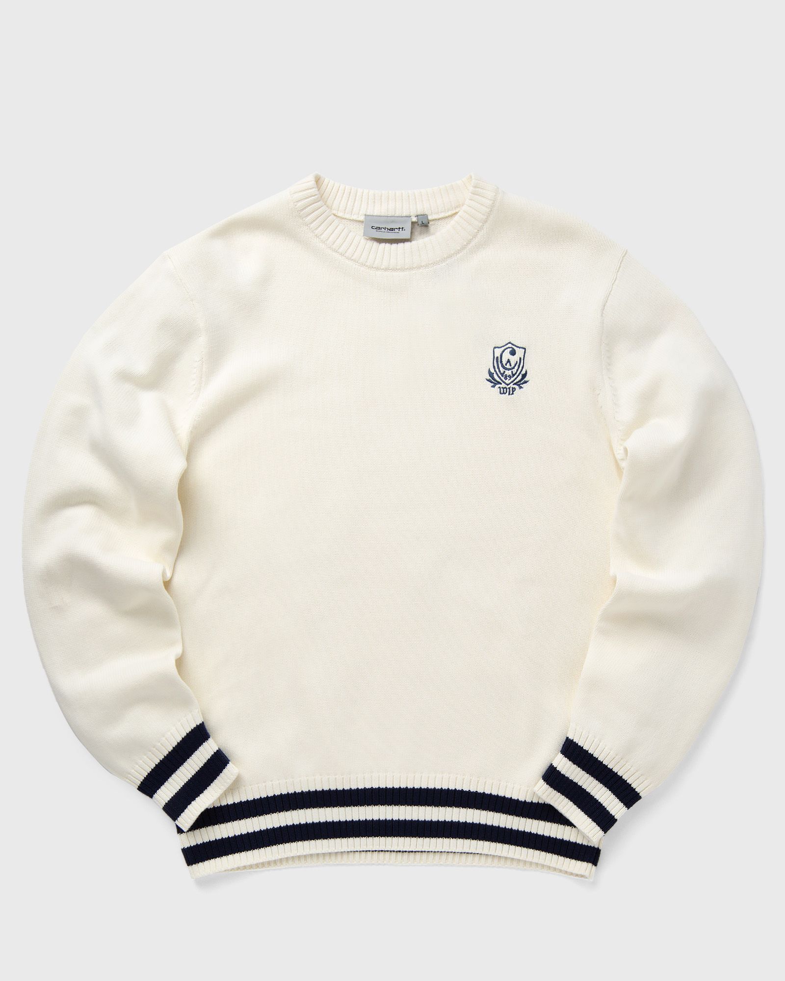 Carhartt WIP - cambridge sweater men pullovers white in größe:l