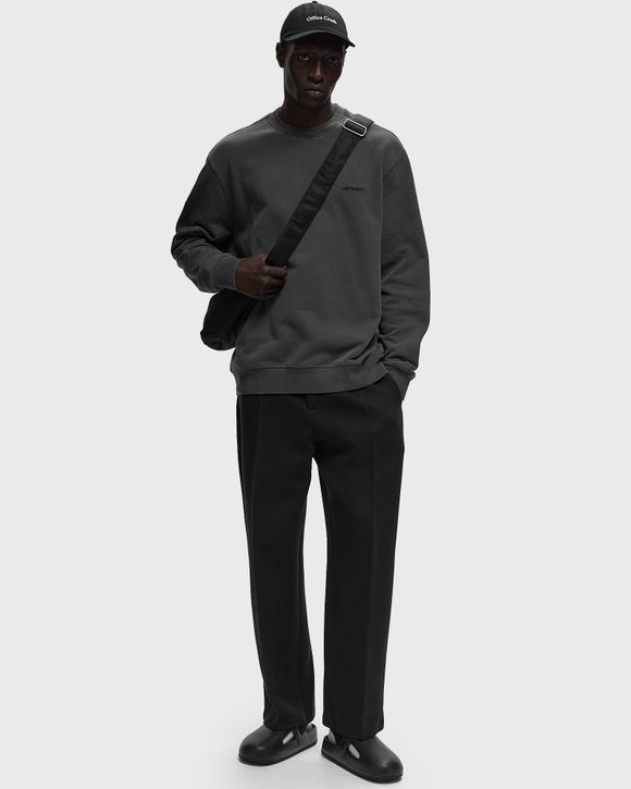 [CARHARTTWIP] DUSTER SCRIPT SWEATSHIRT ★大人気★ Carhartt WIP Duster Script Sweatshirt - green (park)