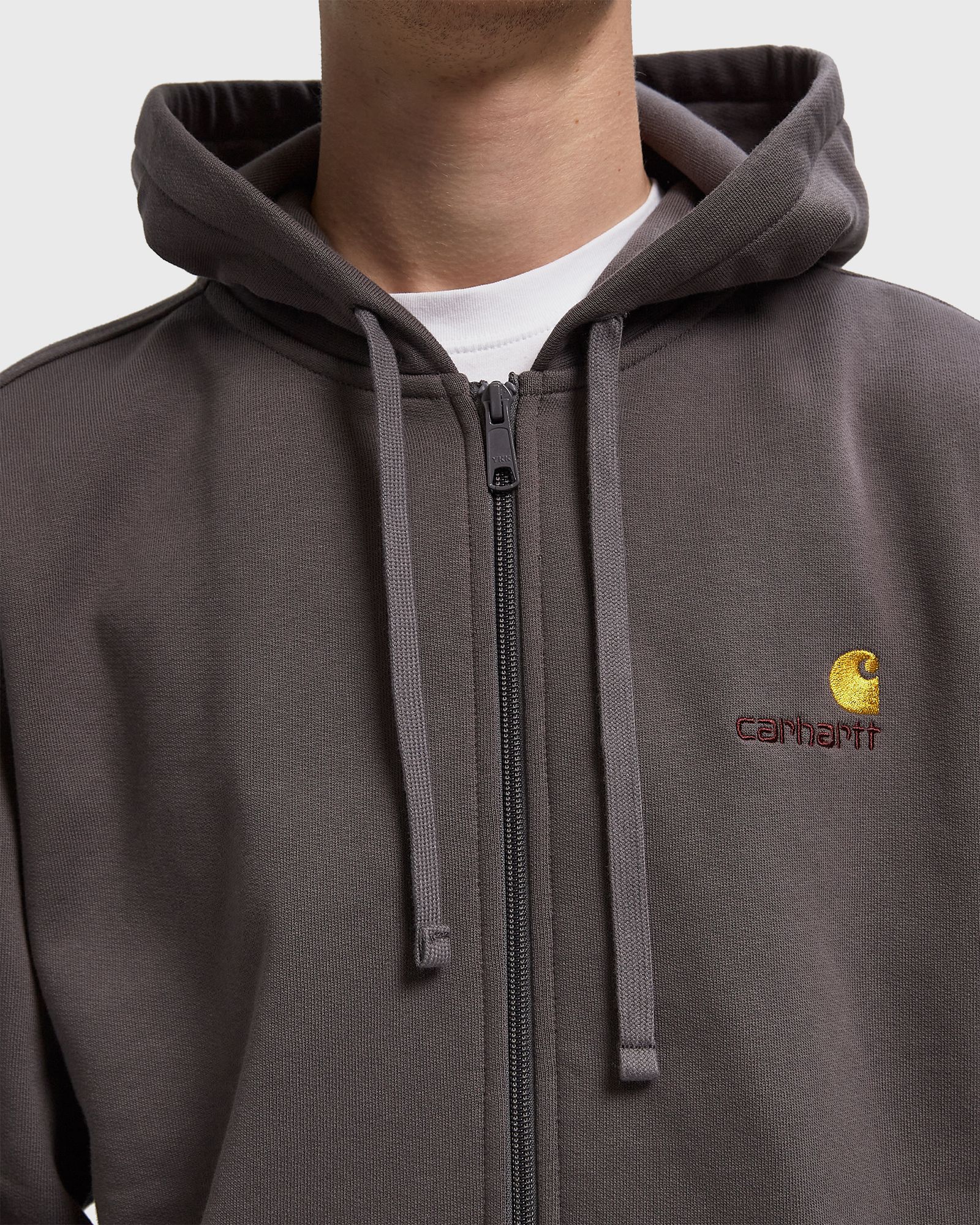 Hooded American Script Jacket