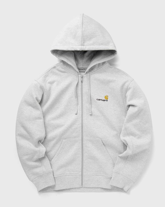 Patta Basic Waffle Zip Hooded Sweater (Melange Grey)