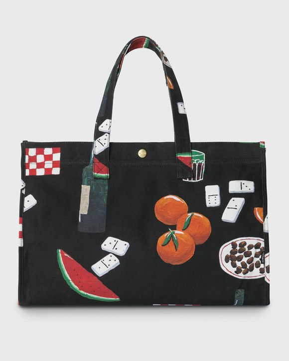 Canvas Graphic Beach Bag