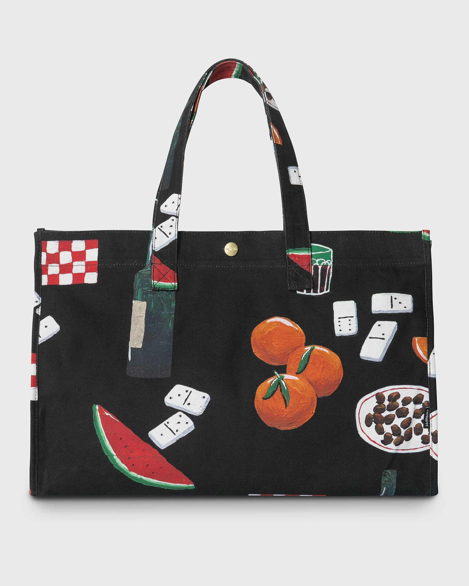 Canvas Graphic Beach Bag