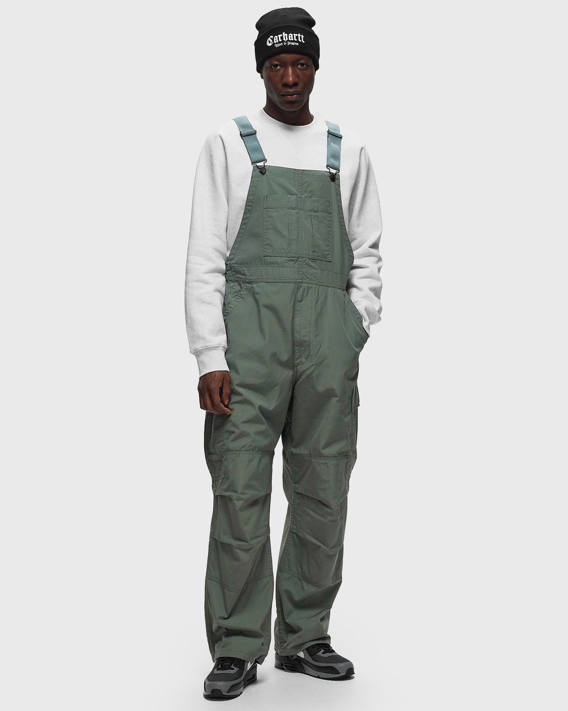 Carhartt WIP Cargo Bib Overall Green | BSTN Store