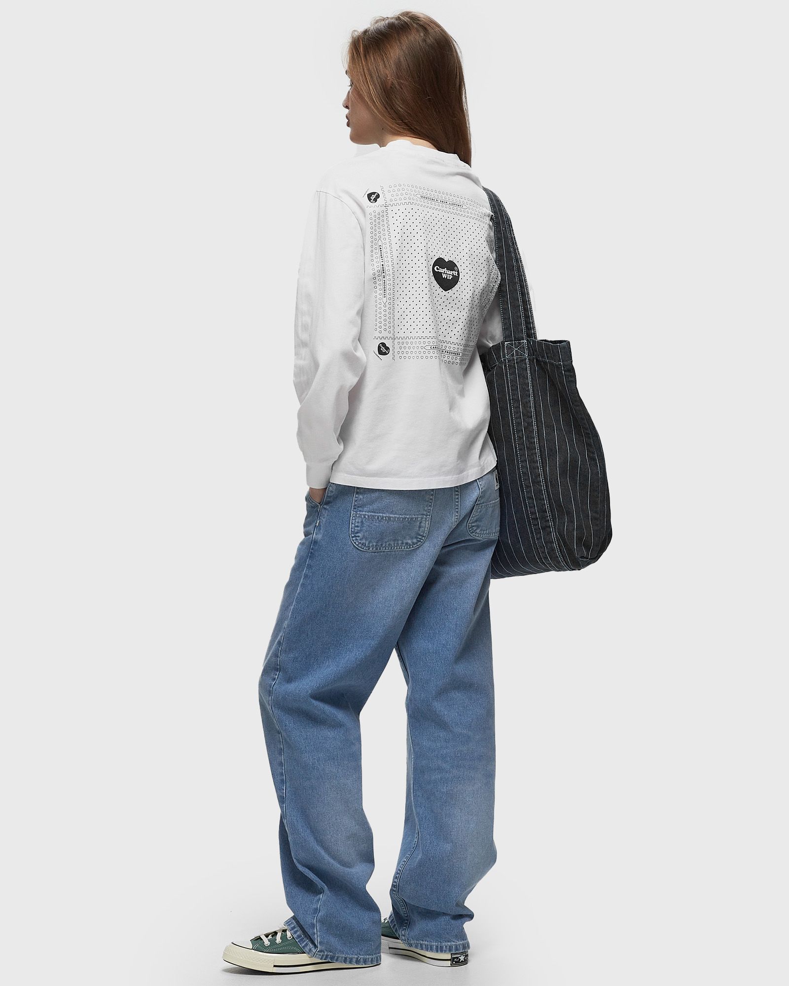 WMNS L/S Heart Bandana Tee