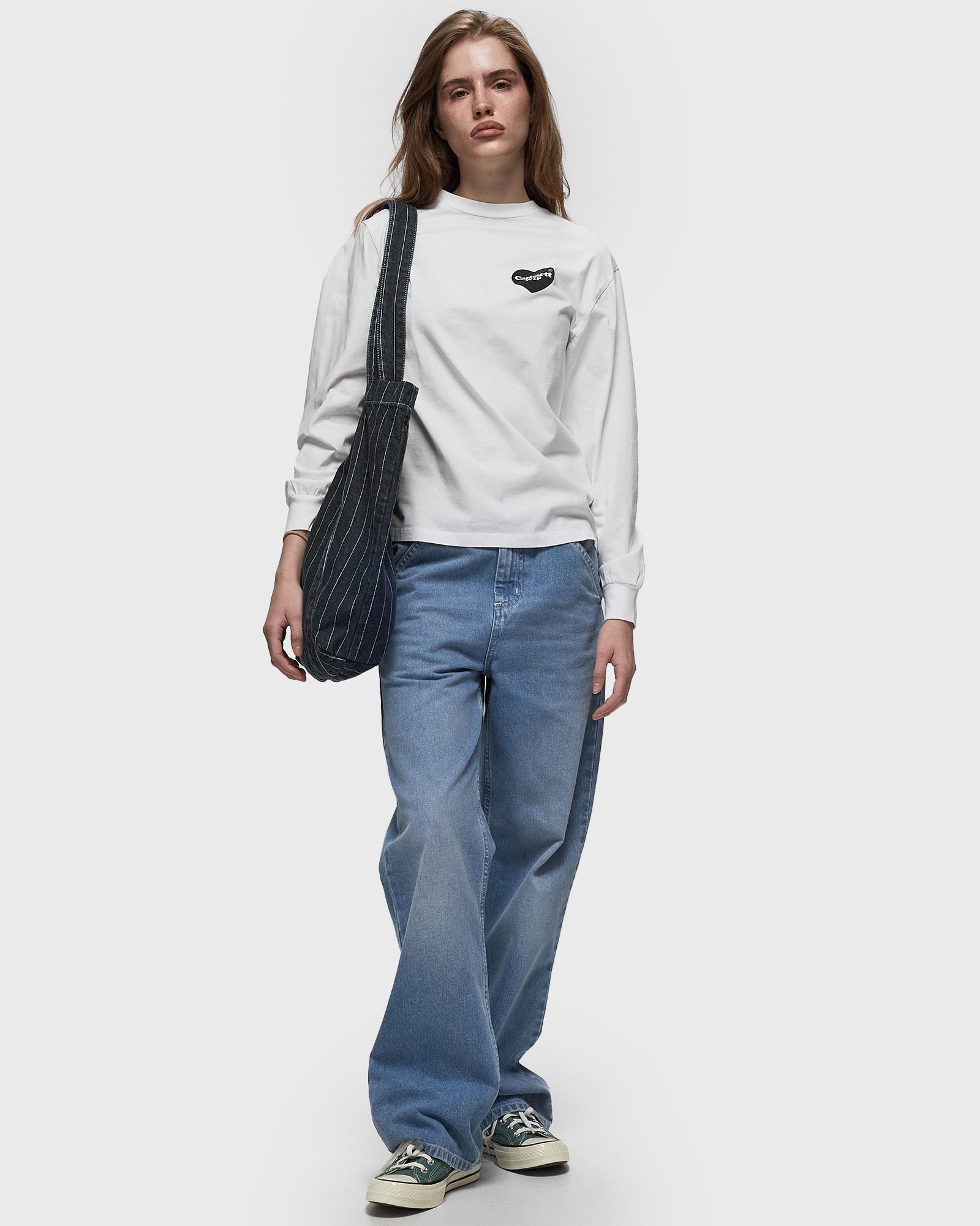 WMNS L/S Heart Bandana Tee